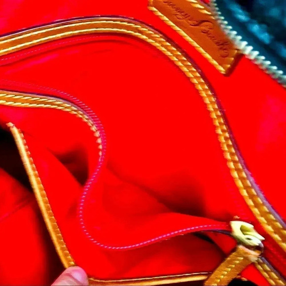 Dooney & Bourke Snakeskin Charleston Shopper Tote - Picture 11 of 11